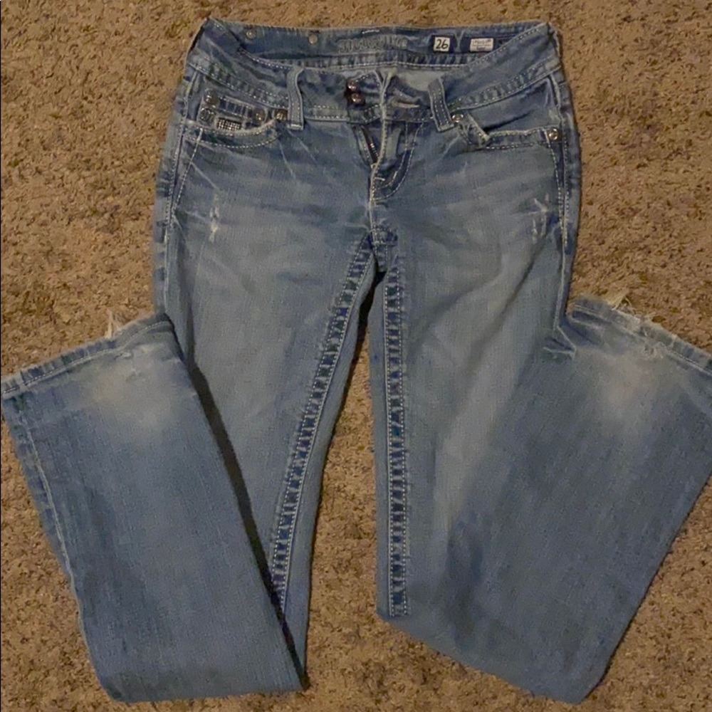 Boot cut jeans